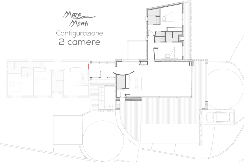 Villa Mare Monti - Plan 2 camere