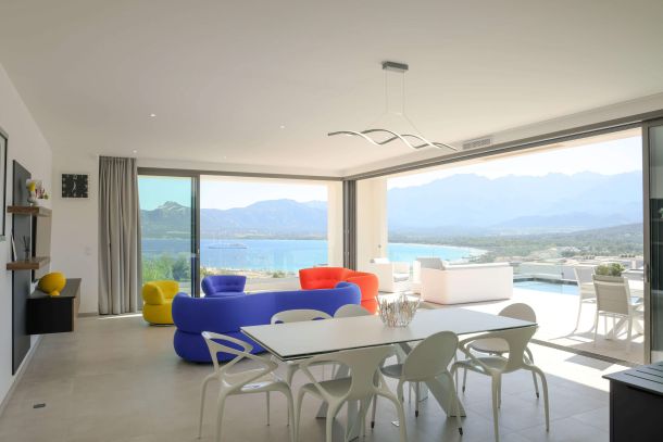 Villa Mare Monti - Living room - Dining room